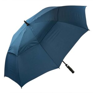 Premium Wind Resistant FibreAuto Golf Umbrella (3477P-6) - Navy