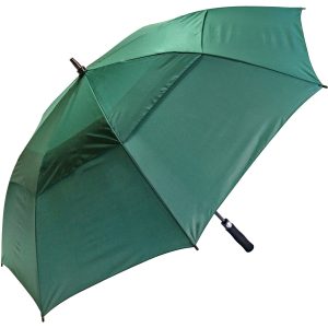Premium Wind Resistant FibreAuto Golf Umbrella (3477P-12) - Green